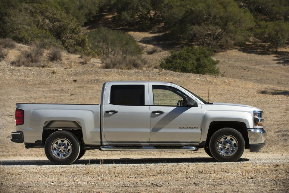 <p><strong>3.20 times</strong> more likely to be stolen than the average 2016–2018 model<br></p><p>Another Chevy Silverado?! Indeed! According to IIHS, if you've got a rear-drive crew-cab Silverado, you chose the body style and drivetrain configuration that is more frequently coveted by thieves than, uh, four-wheel-drive crew-cab Silverado 1500s and generic Silverado 1500s.</p>