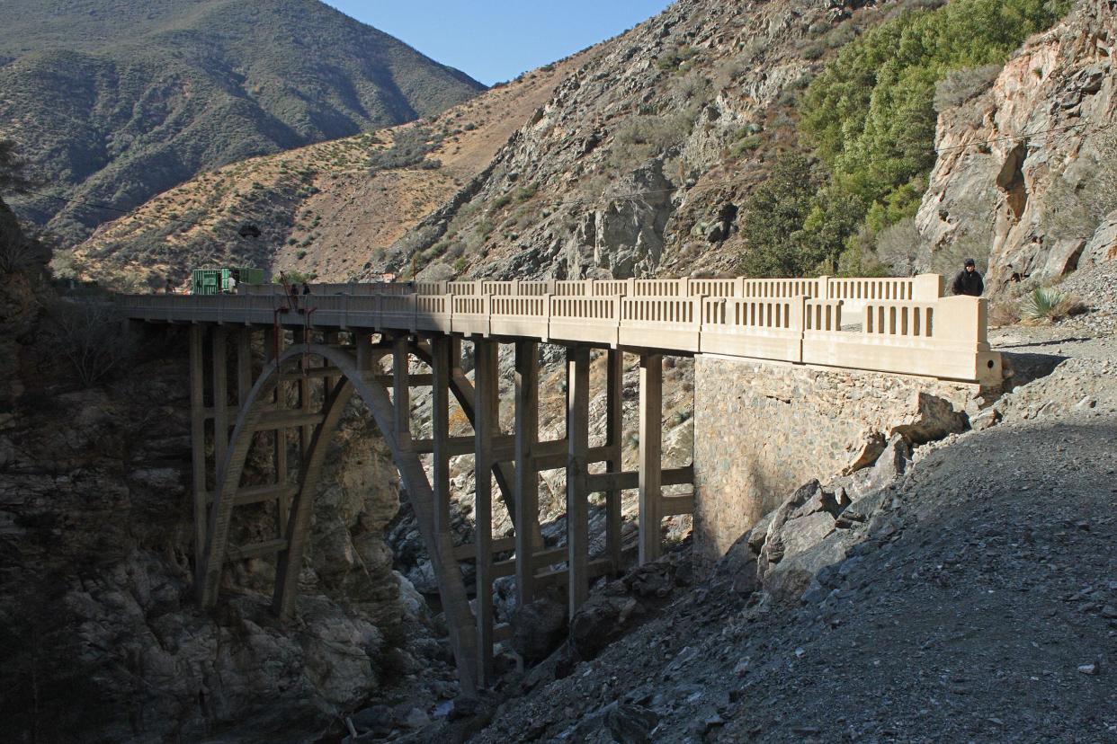 The Bridge to Nowhere, California