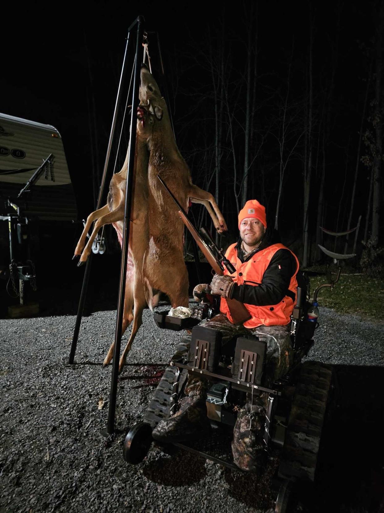 Brian Ortner was able to cross one item off his bucket list last hunting season. He hunted on his property between Stevens Point and Wisconsin Rapids, and he got his deer.