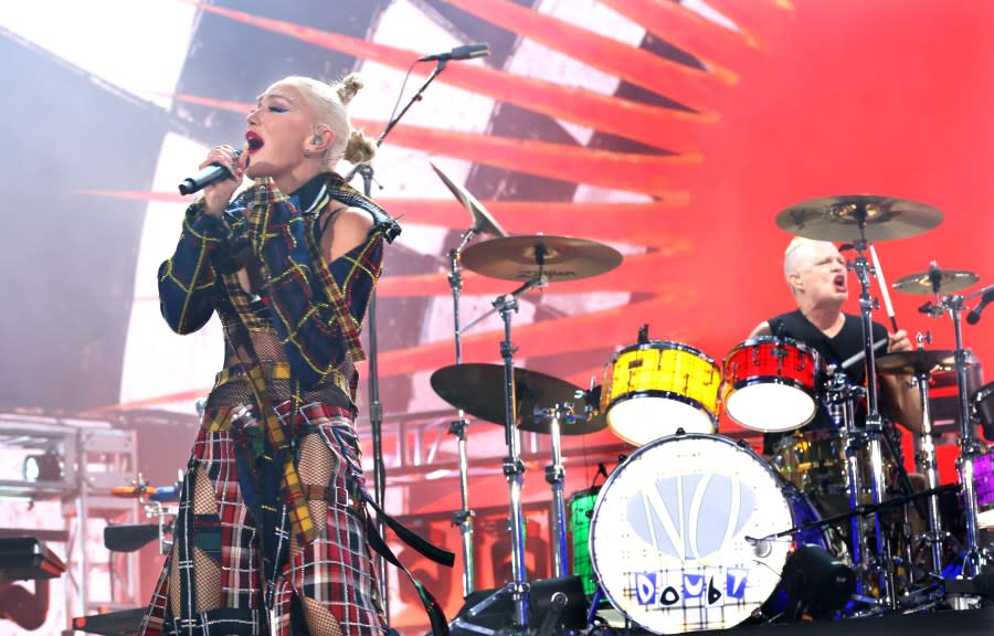 INDO-CA-APRIL 13, 2024: No Doubt performs at Coachella on Saturday, April 13, 2024. (Christina House / Los Angeles Times via Getty Images)