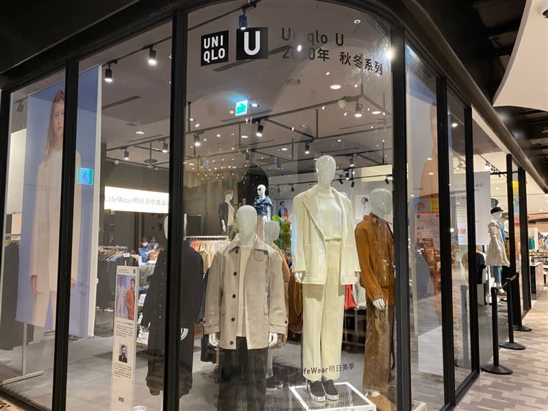 UNIQLO打造的首間松菸誠品LifeWear明日美學快閃店。（圖／記者馮珮汶攝）