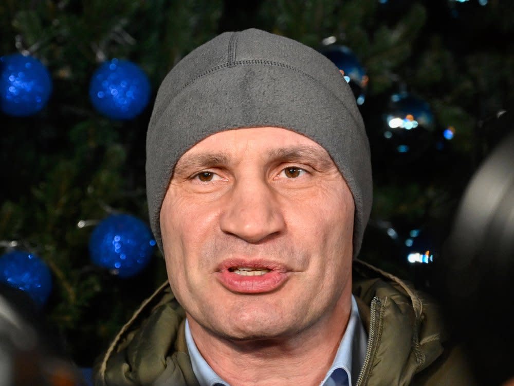 Vitali Klitschko bekommt von seinen Kindern Unterstützung in den schwierigen Kriegszeiten. (Bild: imago/ZUMA Wire)