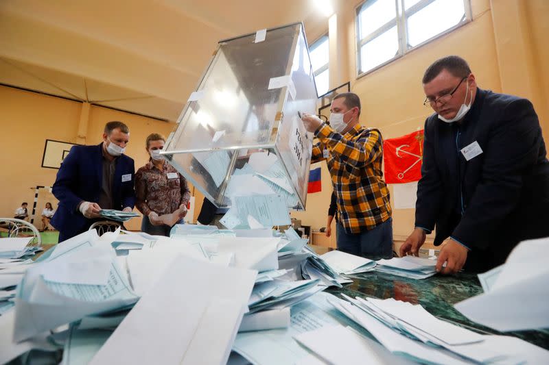 Nationwide vote on constitutional reforms, in Saint Petersburg