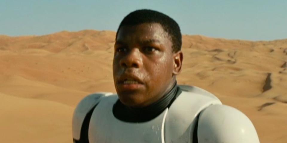 john boyega in storm trooper uniform