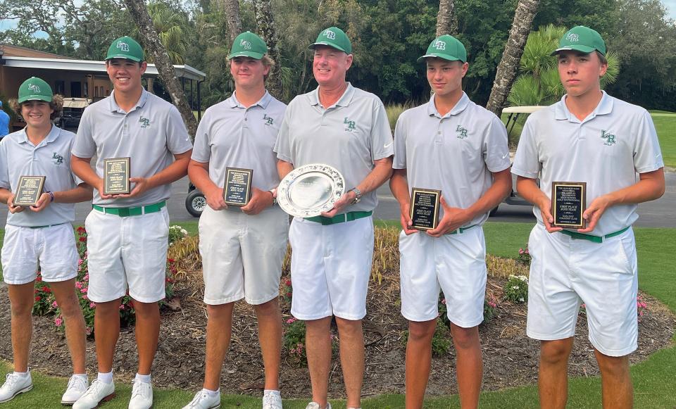 The Lakewood Ranch High boys golf team won the team title at the Donald Ross Memorial Invitational on Monday at Sara Bay Country Club.