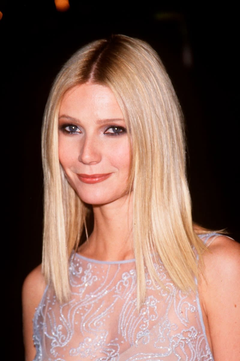 Gwyneth Paltrow with a smoky eyelook