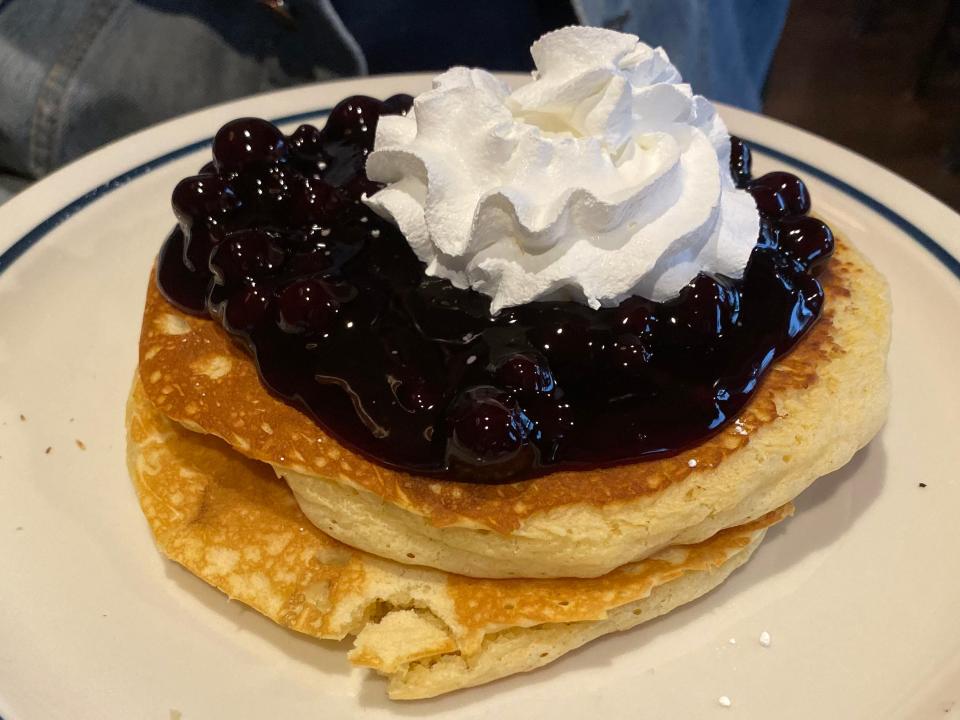 Double Blueberry-  IHOP pancake ranking