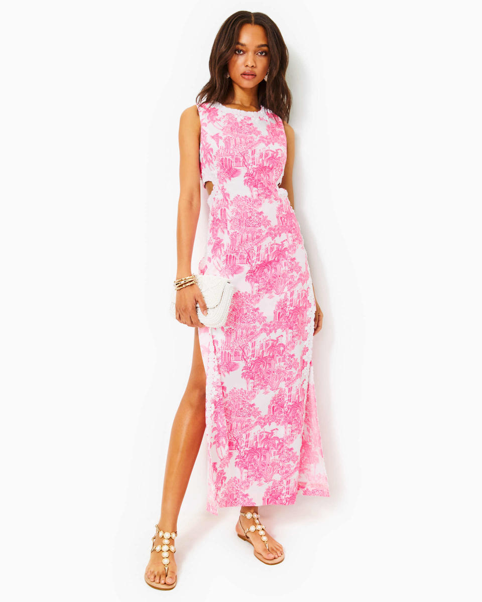 <p><a href="https://go.redirectingat.com?id=74968X1596630&url=https%3A%2F%2Fwww.lillypulitzer.com%2Fharlyn-maxi-romper%2F015186.html&sref=https%3A%2F%2Fwww.townandcountrymag.com%2Fstyle%2Ffashion-trends%2Fg60081553%2Flilly-pulitzer-65th-anniversary-collection%2F" rel="nofollow noopener" target="_blank" data-ylk="slk:Shop Now;elm:context_link;itc:0;sec:content-canvas" class="link ">Shop Now</a></p><p>Harlyn Maxi Romper</p><p>lillypulitzer.com</p><p>$548.00</p>