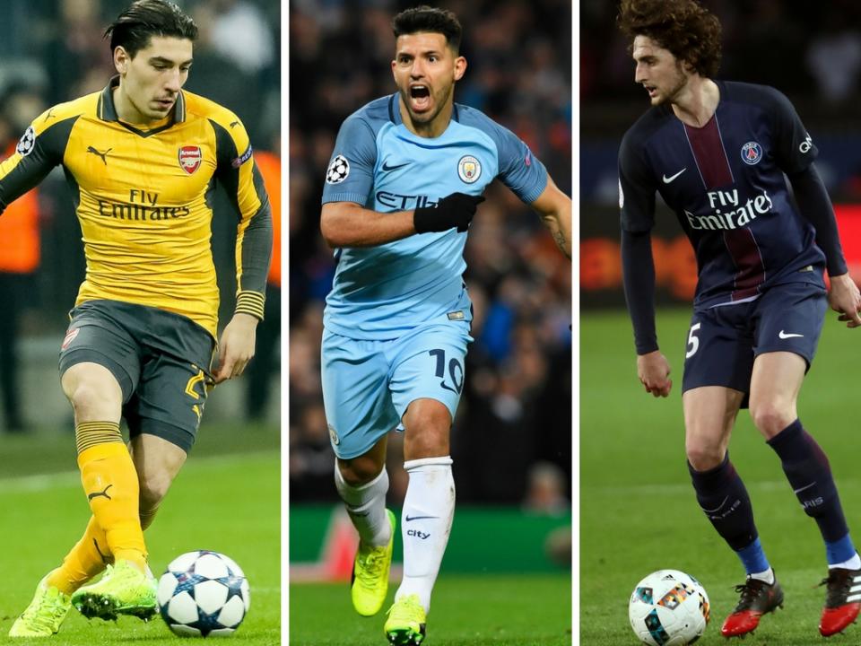 Wanted men: Bellerin, Aguero, Rabiot 