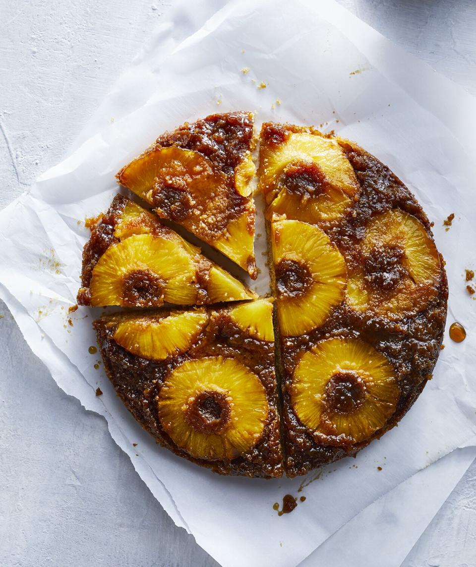Slow-Cooker Pineapple Upside-Down Cake