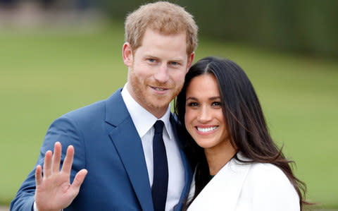 Prince Harry and Meghan will marry in May on the same day as the FA Cup final - Credit: Max Mumby/Indigo/Getty Images Europe