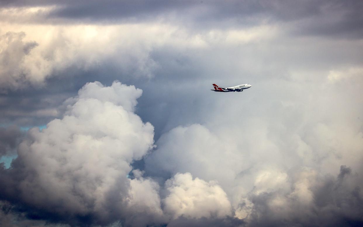 Qantas is one of a number of airlines offering 'sightseeing flights' - Getty