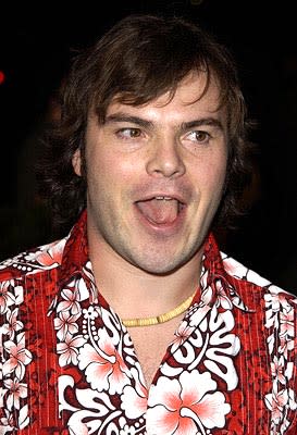 Jack Black at the Hollywood premiere of Paramount's Orange County