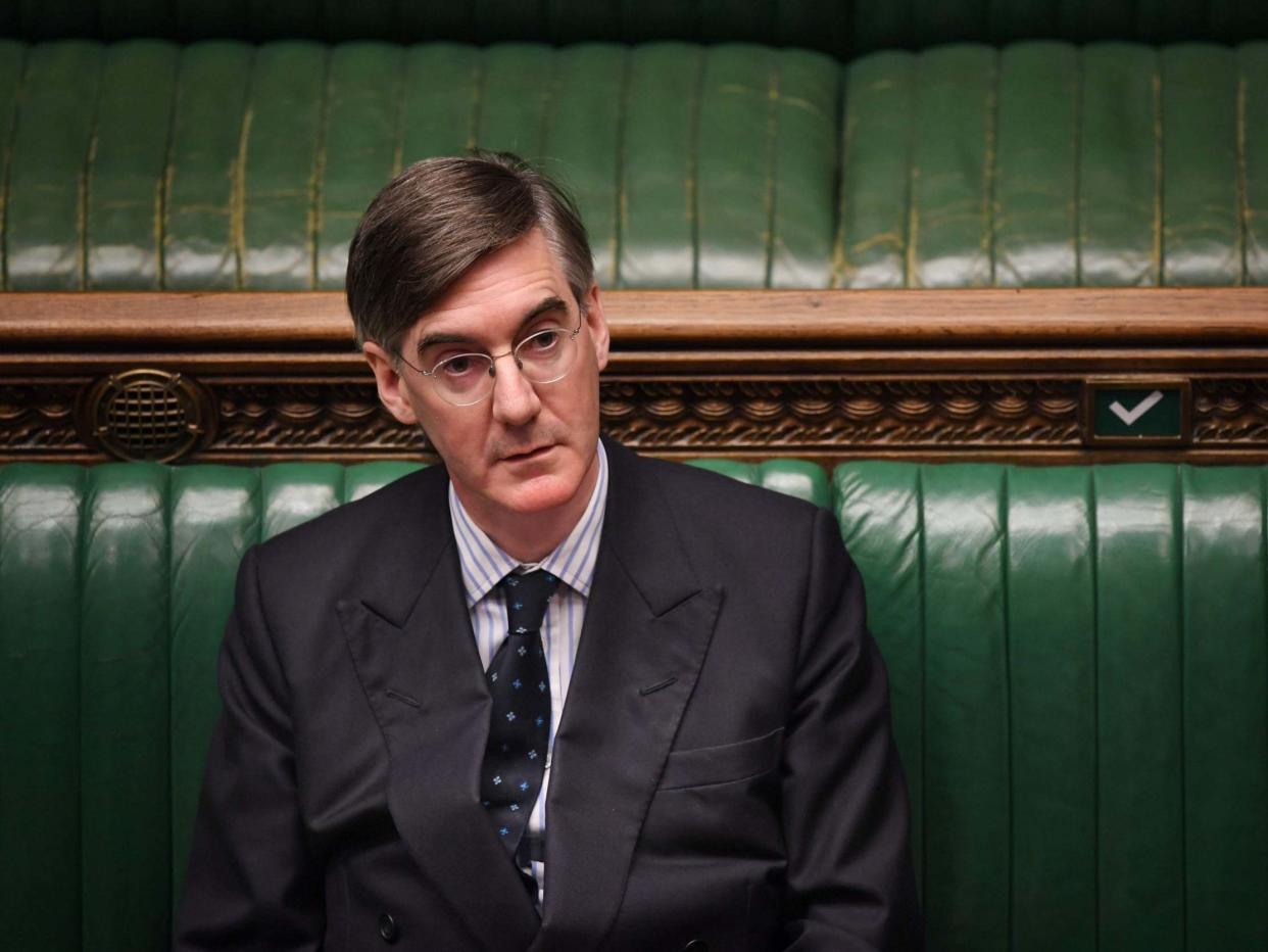 Jacob Rees-Mogg in the Commons