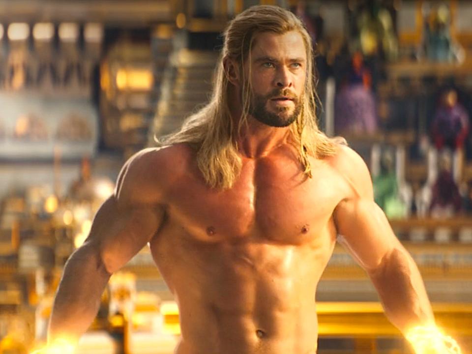 Chris Hemsworth as Thor in "Thor: Love and Thunder."