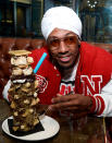 <p>Nick Cannon is probably counting this as a “cheat day.” The multi-hyphenate indulged in the brand new “Insane Campfire Spiked S’mores Coffee Milkshake” at Sugar Factory American Brasserie in Las Vegas. Anyone else hungry? (Photo: Bryan Steffy/Getty Images for Sugar Factory American Brasserie) </p>