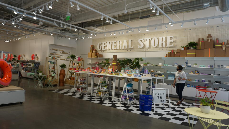 The Old Navy location plays with merchandising, as well as a unique, dedicated “General Store.” - Credit: Adriana Lee
