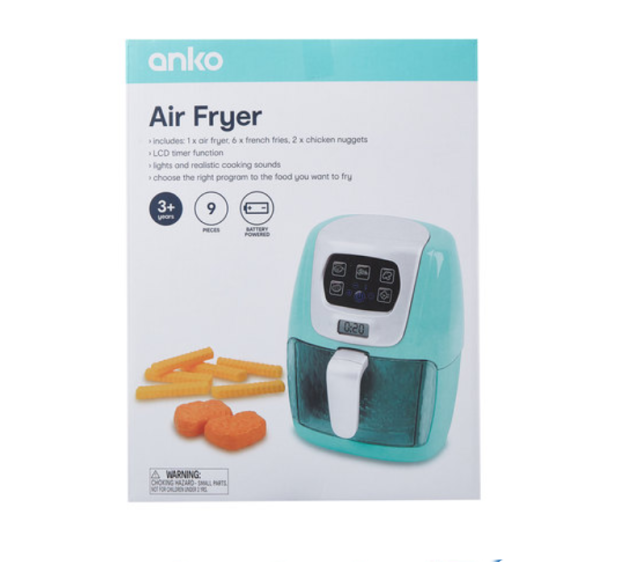 Kmart Just Dropped A Mini Air Fryer Toy For Your Kids And It's Adorable