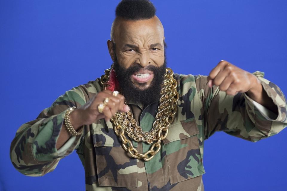 Eine echte Marke: Mr. T feiert am 21. Mai seinen 70. Geburtstag. (Bild: kabel eins / Roughcut Television Ltd 2013)