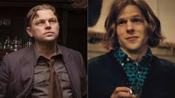 Leonardo Dicaprio y Jesse Eisenberg, quien finalmente terminó intepretando a Lex Luthor en 'Batman vs Superman'