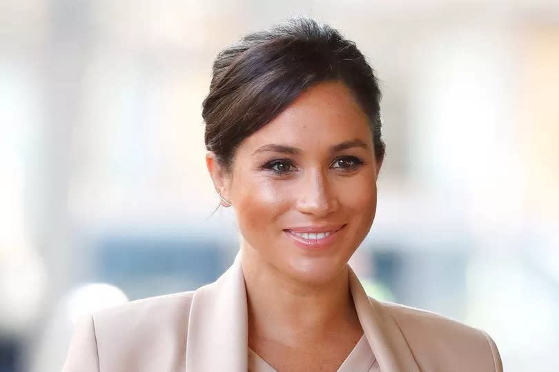 Meghan made a public appearance the National Theatre in 2019