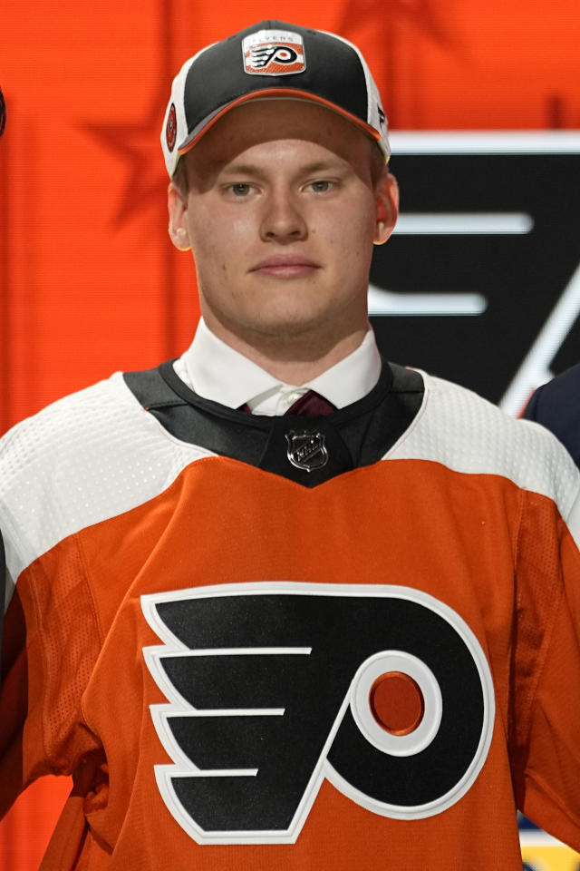 Van Halen with some Flyers jerseys!