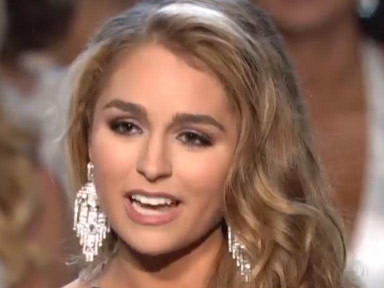 Miss Texas doesn't hold back when judge asks her about Trump's Charlottesville response