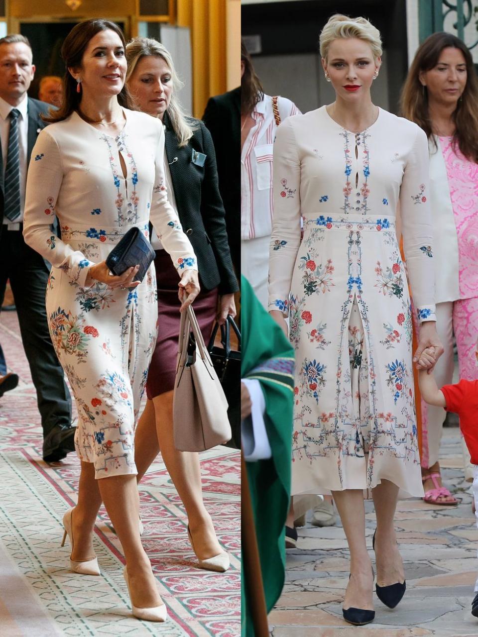 10) Princess Mary of Denmark & Princess Charlene of Monaco