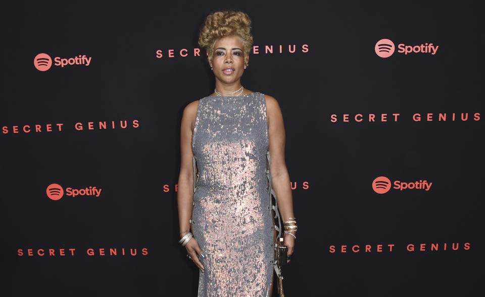 Kelis arrives at the Secret Genius Awards at Vibiana on Wednesday, Nov. 1, 2017, in Los Angeles. (Photo by Richard Shotwell/Invision/AP)