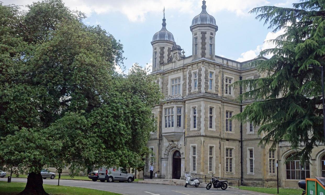 <span>Snaresbrook crown court in east London is pristine on the outside, but crumbling on the inside.</span><span>Photograph: Ian Macpherson London/Alamy</span>