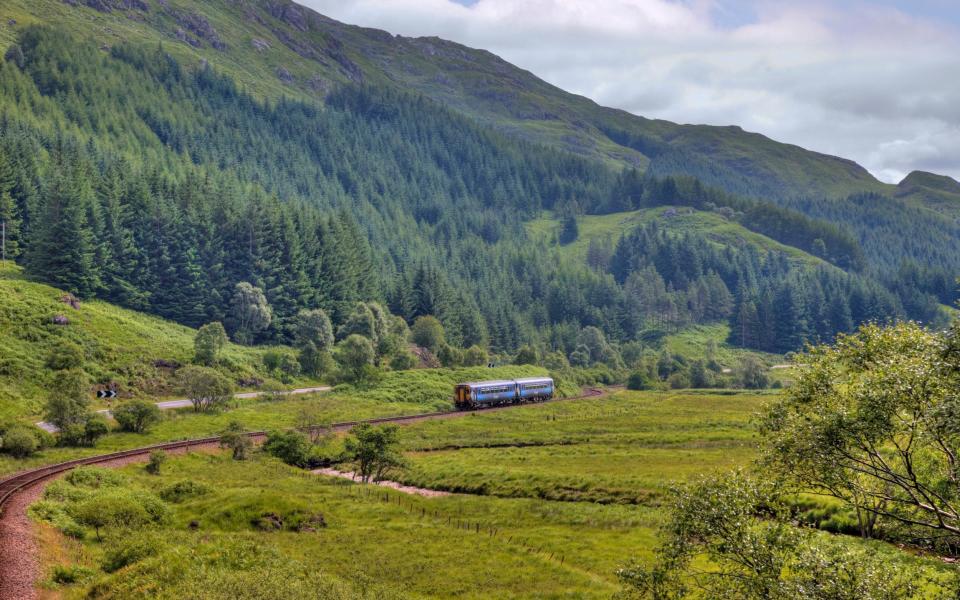 The Mallaig Line is one of driver John Hynd's favourite routes