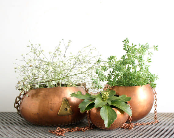 Copper Planters