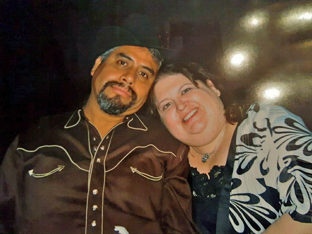 Leonor Quiroz and her late husband Valentin Quiroz, 52, who died of COVID-19 in May. (Courtesy Leonor Quiroz)