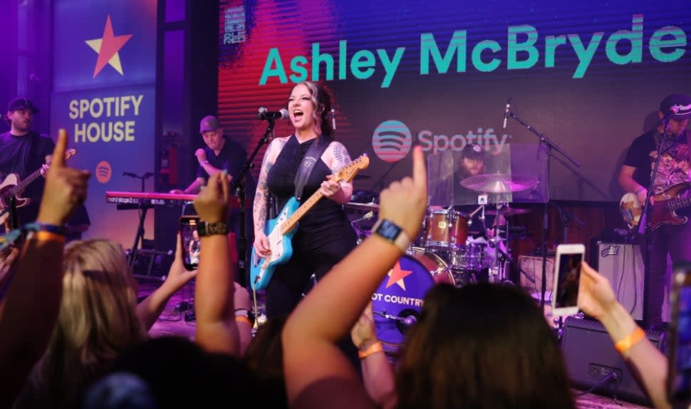 ashley mcbryde spotify house nashville