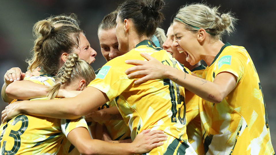 The groundbreaking deal will see the Matildas earn the same amount as their Socceroos counterparts. 