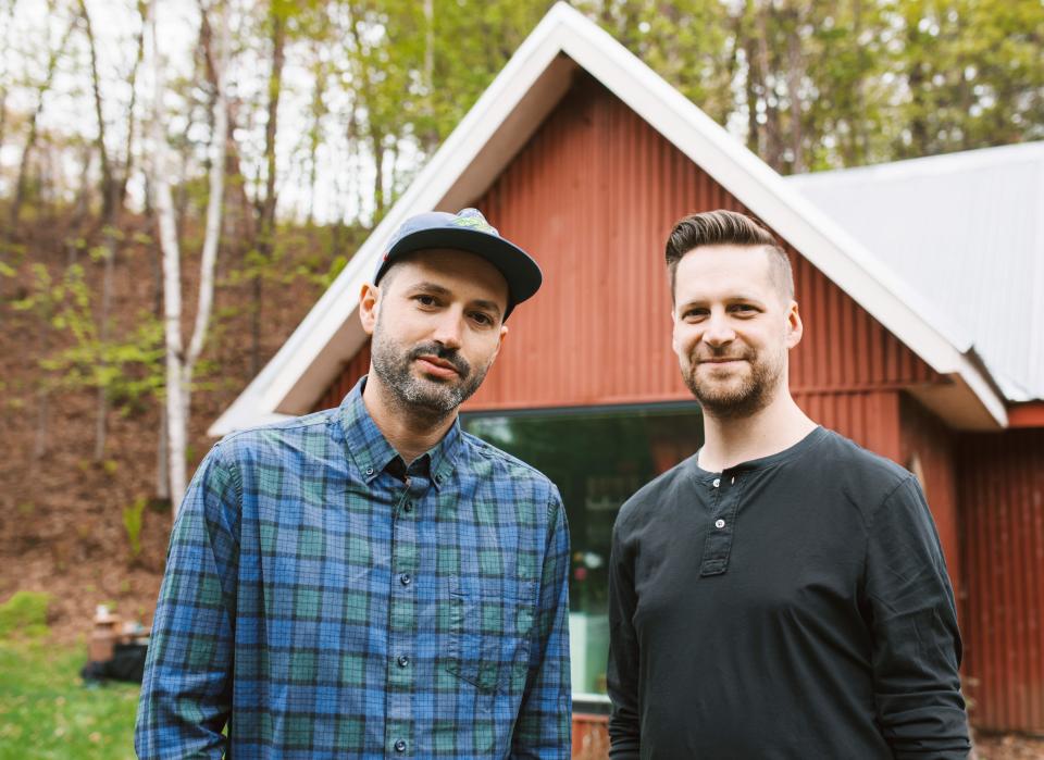 John Raymond, left, and Sean Carey have just released their debut album, "Shadowlands."