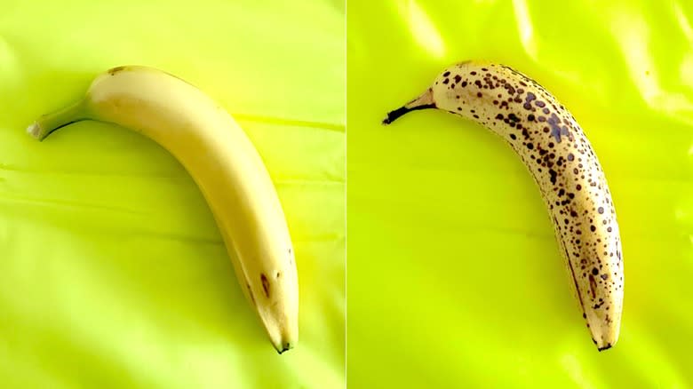 Banana stored in bag