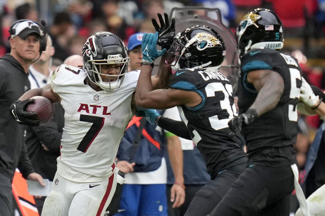 Falcons QB Ridder vows to shake off rough day after INTs in 23-7