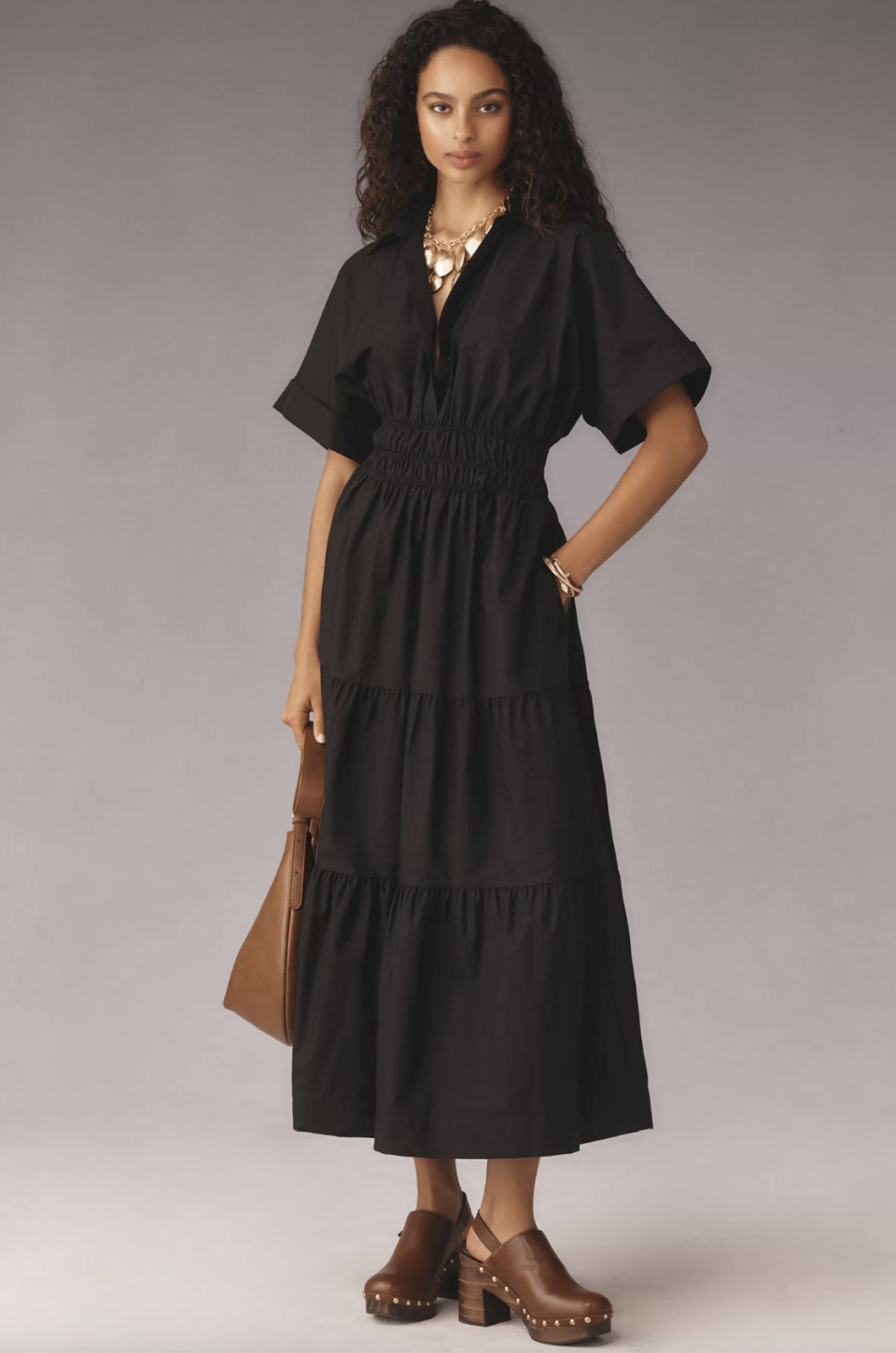 The Somerset Maxi Dress: Shirt Dress Edition (Photo via Anthropologie)