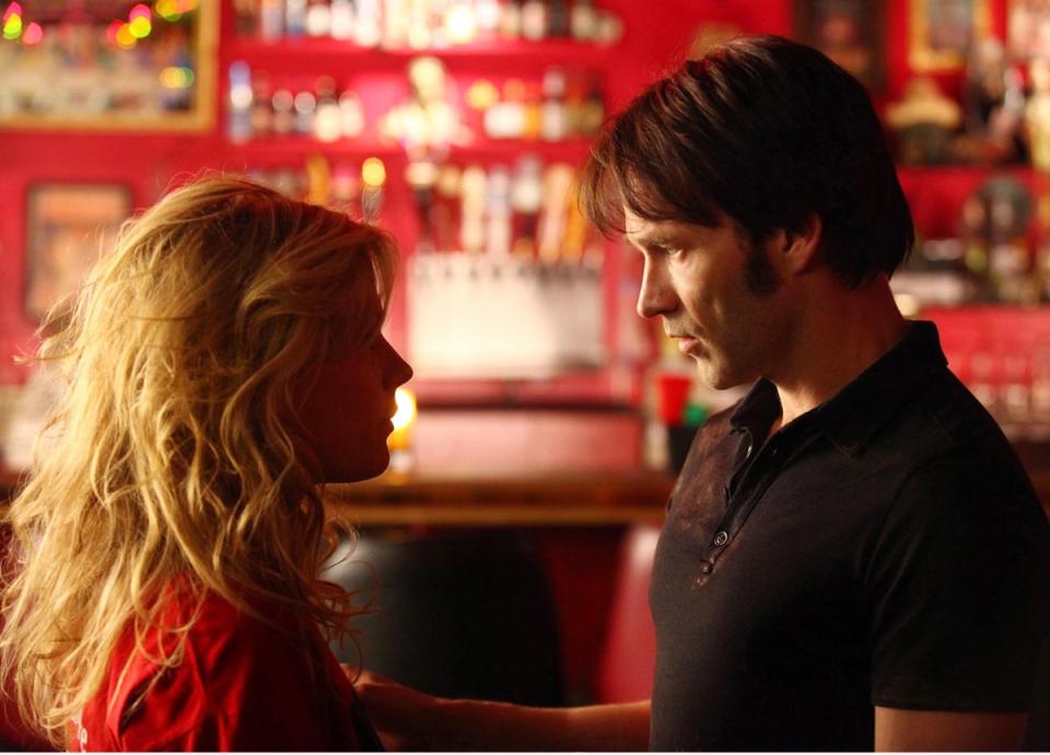 Anna Paquin and Stephen Moyer in ‘True Blood' (Rex Features)