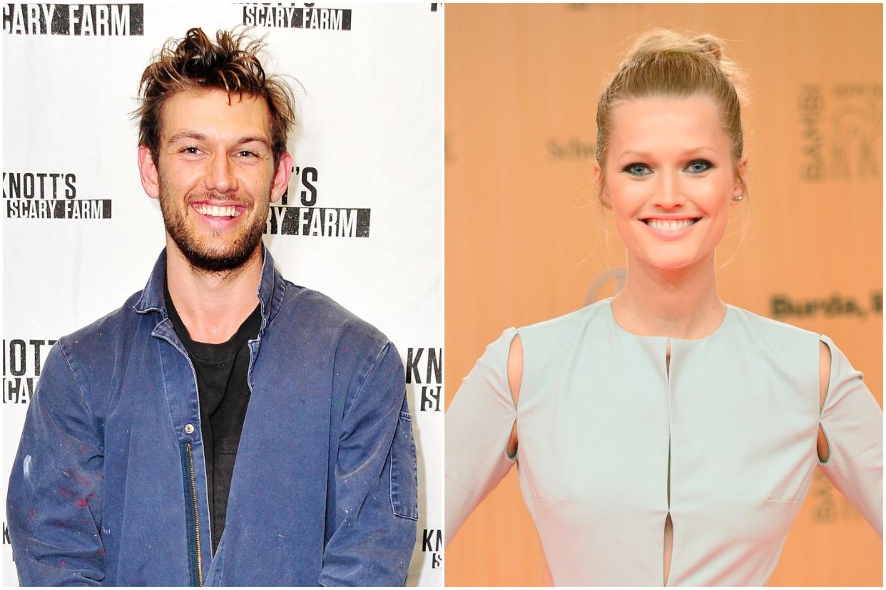 Alex Pettyfer Toni Garrn: Getty