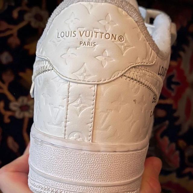 Closer Look At The Louis Vuitton x Off-White x Nike Air Force 1