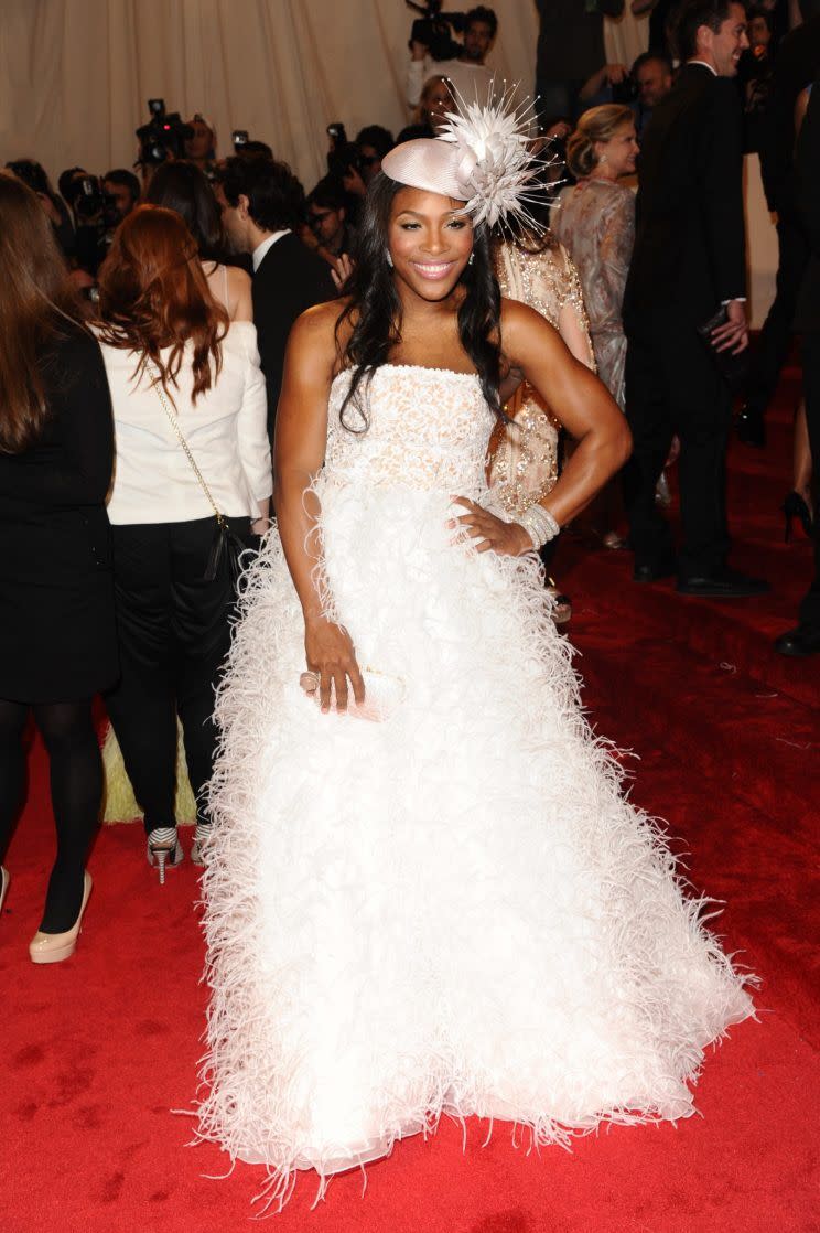 Serena Williams bei der Met Gala 2011. (Bild: AP)