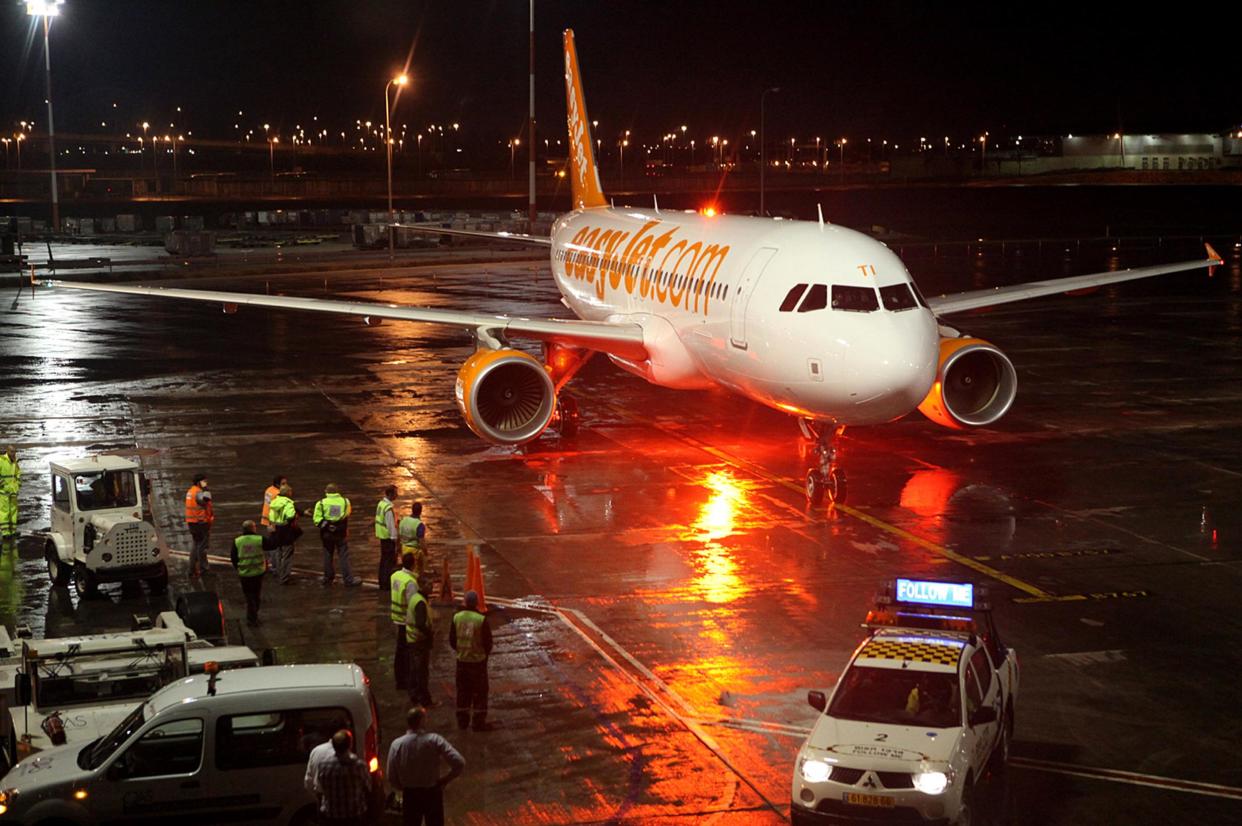 EasyJet has grounded 234 flights to and from the UK on Saturday – affecting at least 40,000 passengers: Getty Images