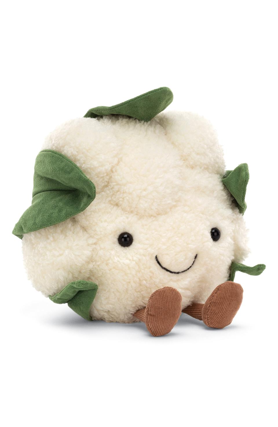 17) Jellycat Amusable Cauliflower Stuffed Toy