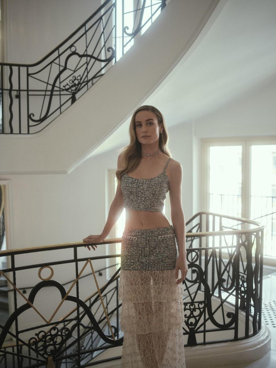 brie larson chanel