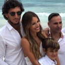 <p>Otro de los invitados especiales fue su hijo, Bautista, de nueve años, el mayor de los tres pequeños que Carolina tuvo con el actor chileno, Benjamín Vicuña. <em>– Foto: <a rel="nofollow noopener" href="https://www.instagram/barbiesimonsok/" target="_blank" data-ylk="slk:Instagram/barbiesimonsok/;elm:context_link;itc:0;sec:content-canvas" class="link ">Instagram/barbiesimonsok/</a></em> </p>