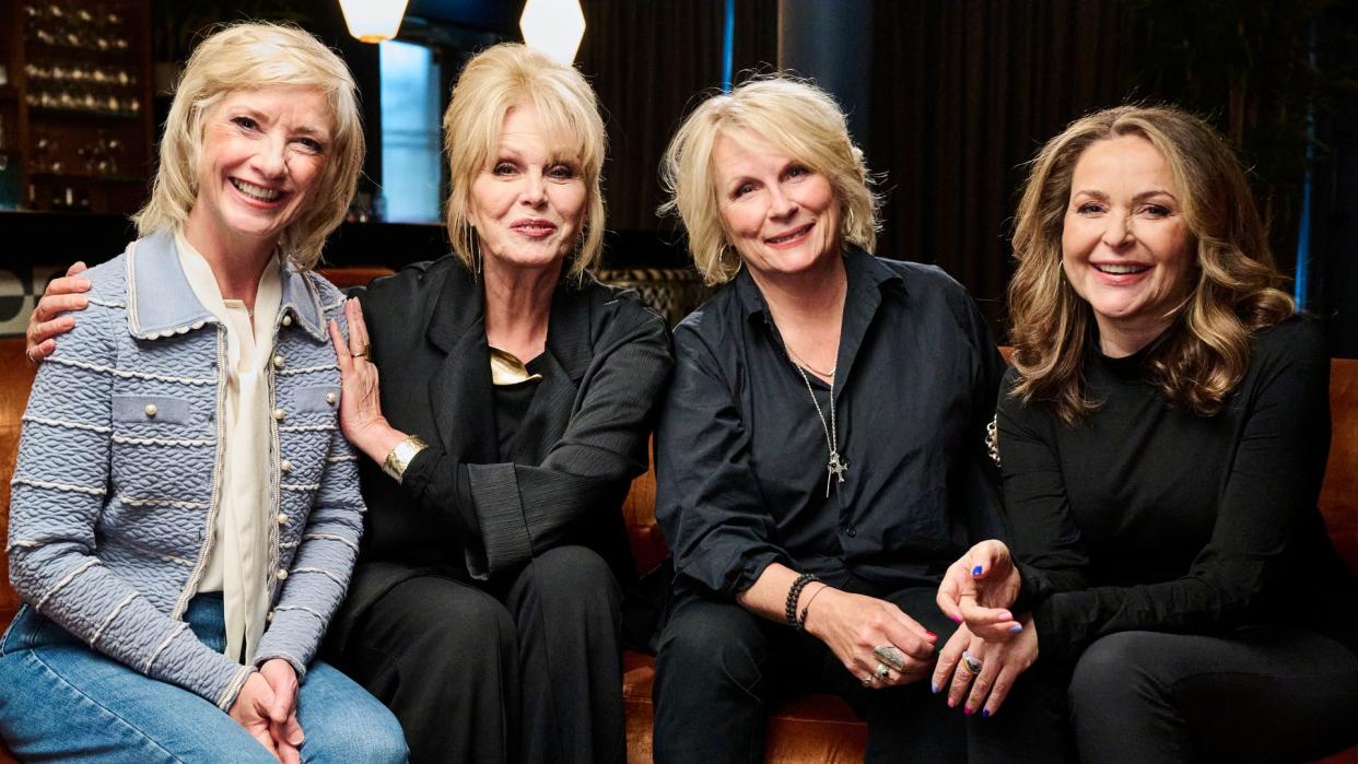 Jane Horrocks, Joanna Lumley, Jennifer Saunders and Julia Sawalha