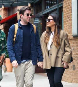 John Mulaney Olivia Munn Hold Hands Rare Appearance Pics