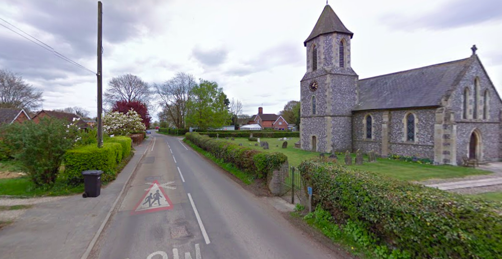 Stoke Row, Oxfordshire, near Henley on Thames, where Bradley Visser died following an electric skateboard crash. (Google)